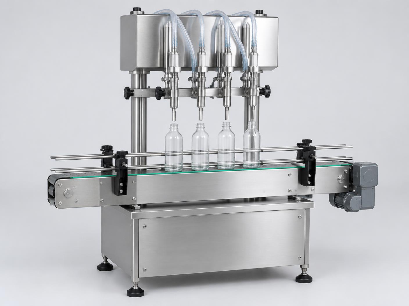 Automatic Four Head Liquid Filling Machine