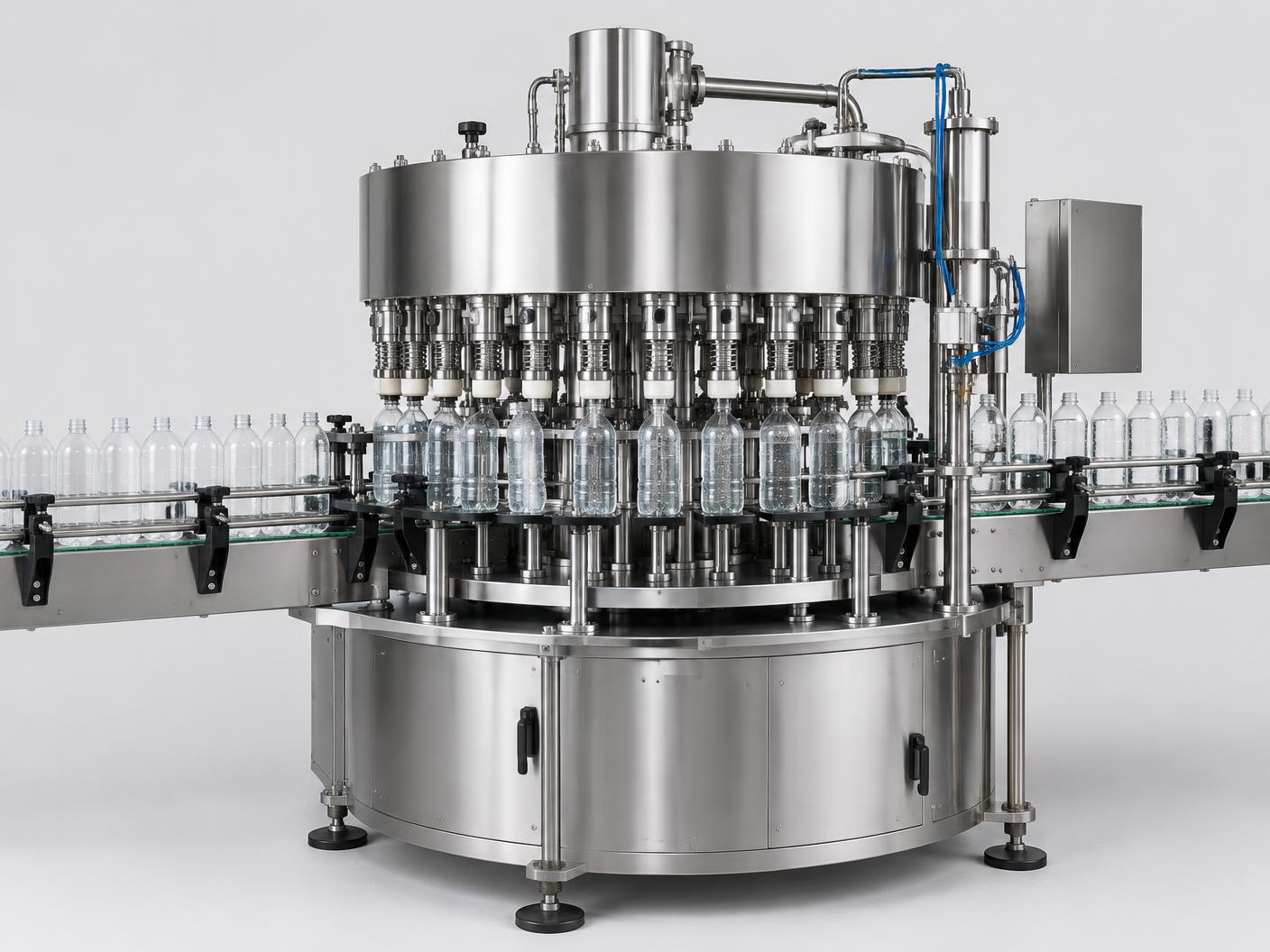 Automatic Rotary Multi Head Liquid Filling Machine